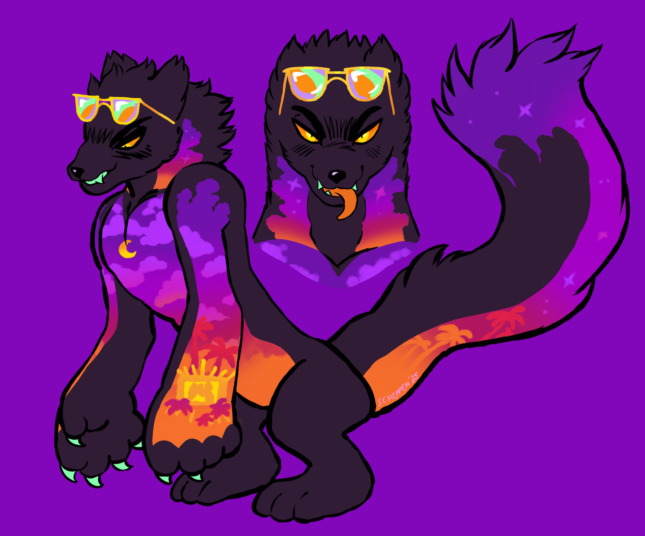 Movie Monster ♡ he/it ♡ Dom Top ♡ Transmasc with metoidioplasty ♡ 8' tall when standing